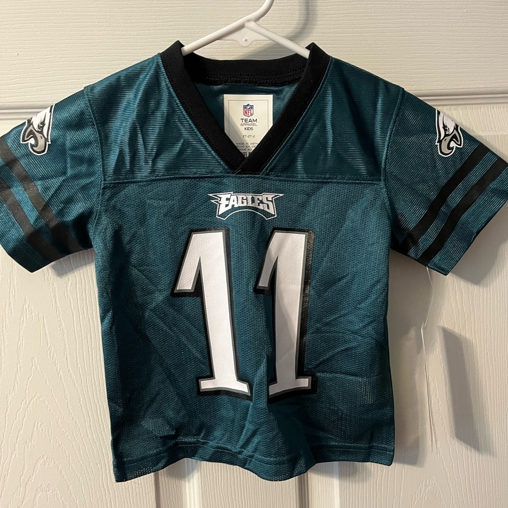NFL Philadelphia Eagles Toddler Jersey #11 WENTZ - size 2T and 4T - NWT